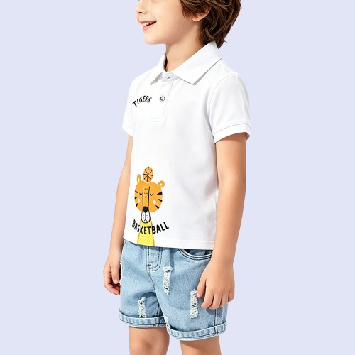 Cool and Stylish Cartoon-Print T-Shirt