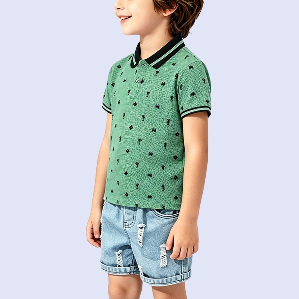 High-Quality Slim-Fit Cotton T-Shirt for Boys