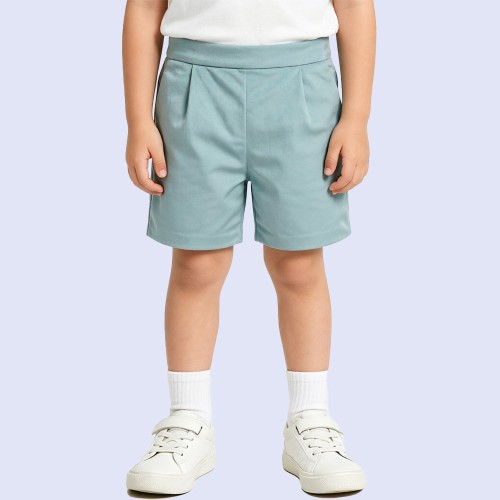 Stylish Solid-Color Velvet Casual Shorts