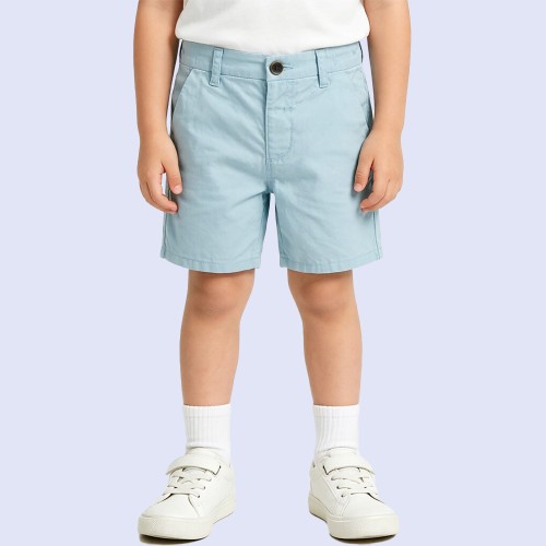 High-Quality Boys' Pure Cotton Knee-Length Shorts