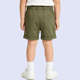 Boys' Lightweight Adjustable-Waist Casual Shorts