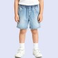 Boys' Loose-Fit Straight-Leg Casual Denim Shorts