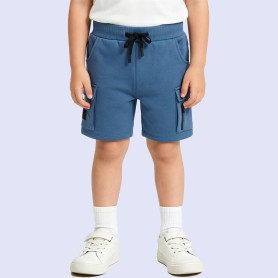 Pure Cotton Jersey Casual Cargo Shorts