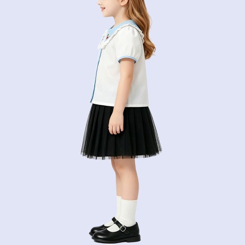 Fresh Linen T-Shirt for Girls
