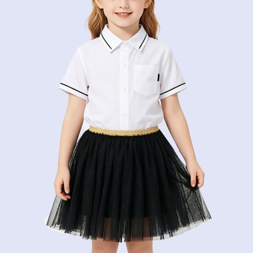 Classic White Short-Sleeve Shirt