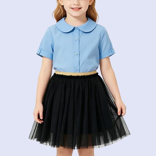 Soft Anti-Pilling School-Style Shirt