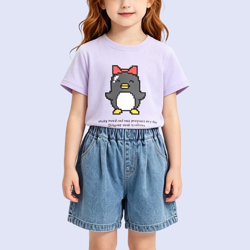 New Lavender Girls'T-Shirt