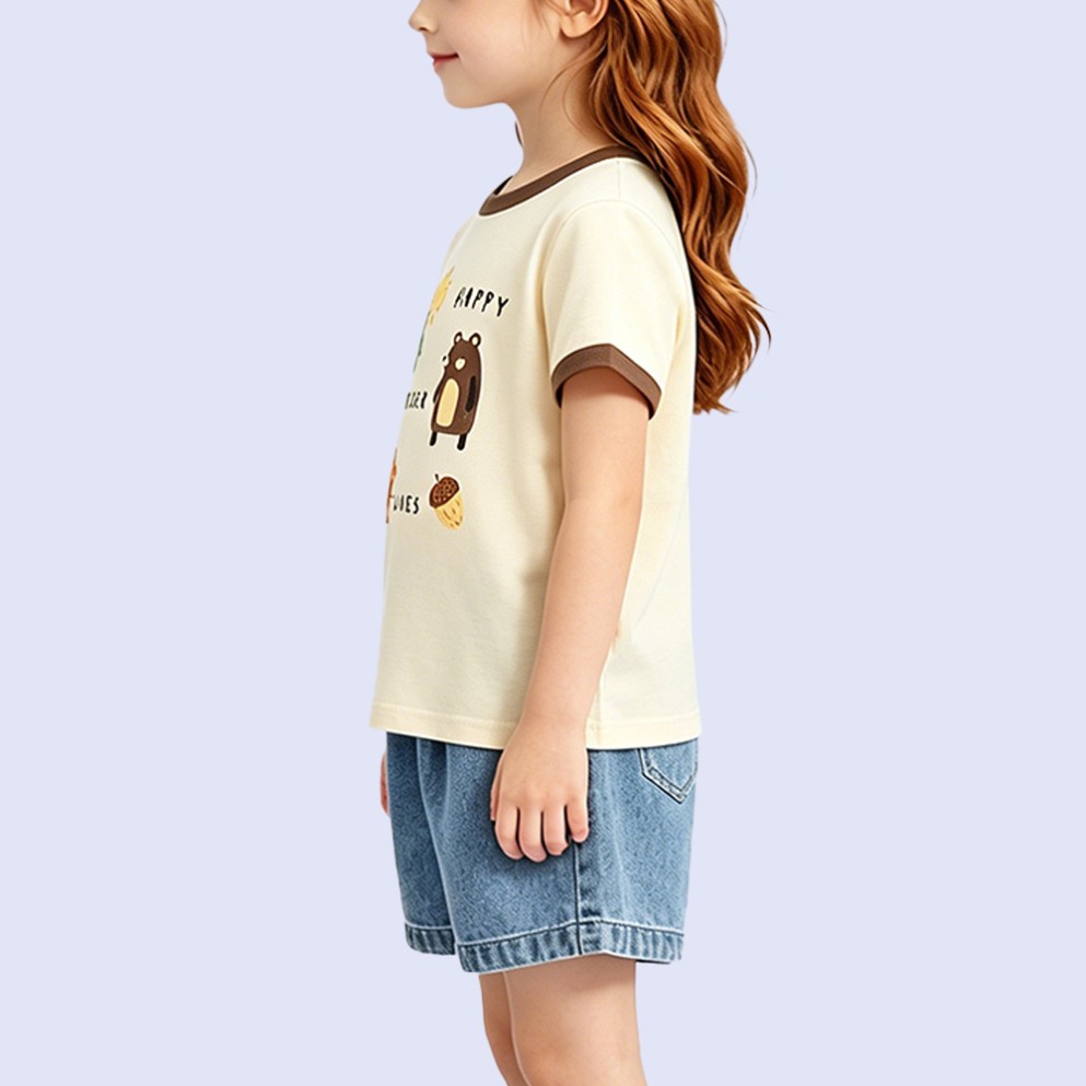 Retro Forest Adventure Graphic T-Shirt